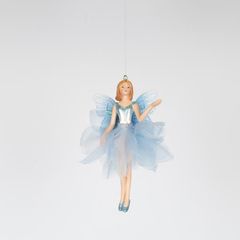 ΝΕΡΑΙΔΑ ΜΕ ΓΑΛΑΖΙΑ ΦΟΥΣΤΑ, 13,5cm
