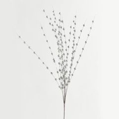 ΚΛΑΔΙ, ΑΣΗΜΙ, ΜΕ ΓΚΛΙΤΕΡ ΠΕΡΛΕΣ, 150cm
