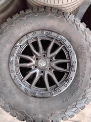 Ζαντες FUEL με ελαστικα 35x12,5x18 BFGOODRICH.