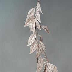 ΚΛΑΔΑ, ΜΕ ΡΟΖ GLITTER ΦΥΛΛΑ, 180cm