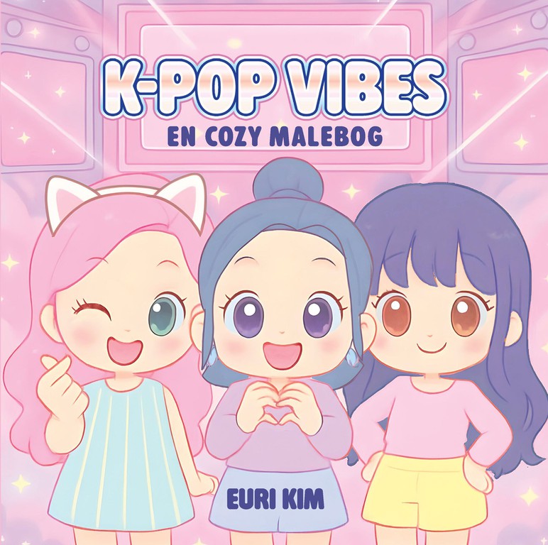 K-Pop - Vibes, Cozy Coloring Book