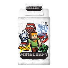 Minecraft – Adult Bedding Set 140x200 (MNC743) / Baby and Children