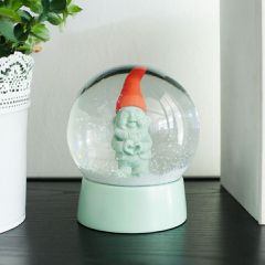Winkee - Snow Globe Gnome Heart - Light Green - Compact-thumb-1