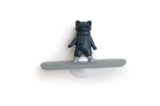 Ototo - Chill Cat Squeegee - Muted Grey and Dark Blue - Compact / Gadgets