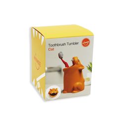 Winkee - Toothbrush Holder - Cat - Orange / Gadgets-thumb-3
