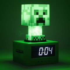 Minecraft - Creeper Icon Alarm Clock-thumb-1