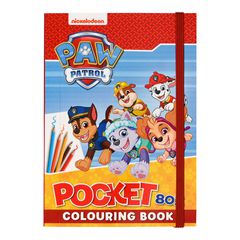 Paw Patrol - Coloring Book Pocket - Red (1346) / Toys