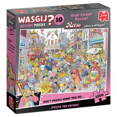Wasgij Retro Destiny 10 - High Street Hassle! (1000 pieces) / Toys