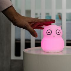 bblüv - Night Light Owl - Touch and Remote Control-thumb-2