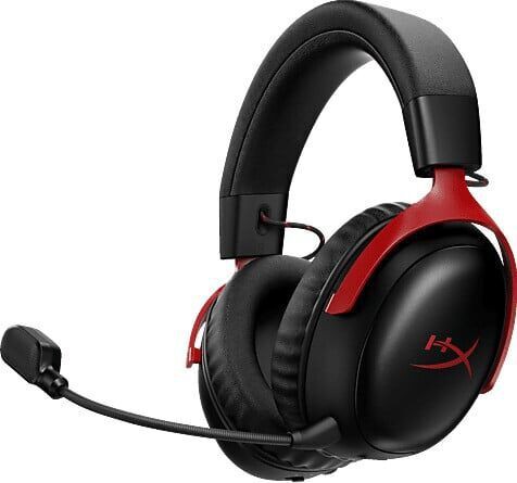 HyperX - Cloud III S Wireless – Red/Black / Electronics
