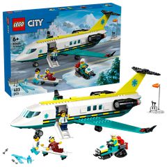 LEGO - LEGO City - Emergency Air Ambulance Airplane (60465) / Toys