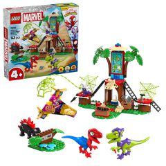 LEGO - Spidey - Spidey and Gobby's Raptor Battle at Tree House HQ (11200) / Toys