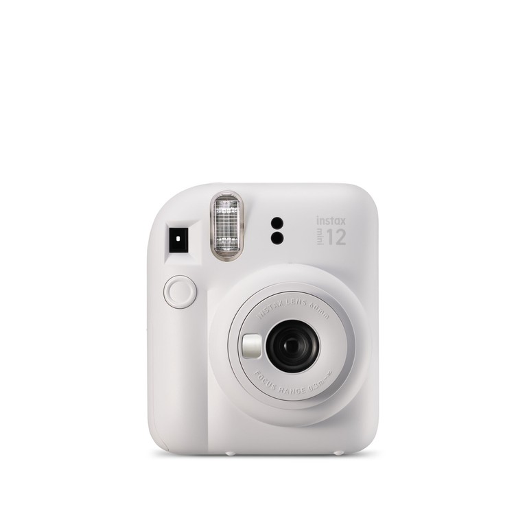 Fuji - Instax Mini 12 Instant Camera - Clay White / Electronics