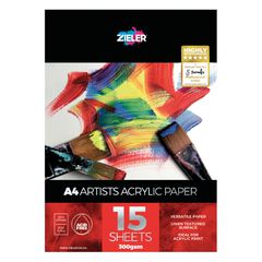 Zieler - Acrylic & Oil - Pad A4 (609290025) / Toys