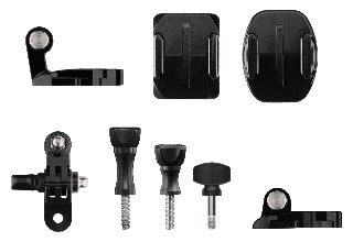 GoPro - Grab Bag - Ekstra Mounts + Spareparts / Electronics