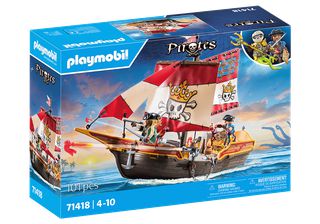 PLAYMOBIL - Pirate Ship (71418) / Toys