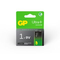 GP - Ultra Plus Alkaline 9V-battery, 1604AUP