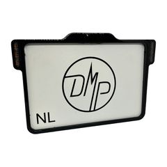 DMP, 3-1 license plate frame 3.0 NL BE. Gloss black