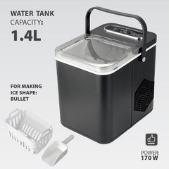 Ice maker MAESTRO MR-820 Black-thumb-2
