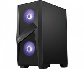 MSI MAG FORGE 100M Mid Tower Gaming Computer Case-thumb-2