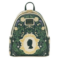 BRIDGERTON - Silhouette floral - Mini Backpack LoungeFly