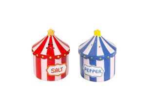 Doiy - Salt and Pepper Set - Funfair - Red, Blue, White, Yellow / Gadgets