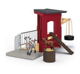 Schleich - Goat stable (42726)-thumb-1