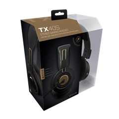 Gioteck TX-40 S Wired Stereo Gaming Headset (Black/Bronze) / Electronics