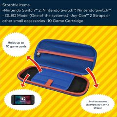 HORI - Vault Case for Switch 2 (Mario) - Red / Nintendo Switch 2-thumb-3