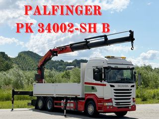 Γερανοί - Φορτηγά Με Γερανό Scania 2016 R 450 * PK 34002 - SH B + ΤΗΛΕΧΕΙΡΙΣΤΗΡΙΟ