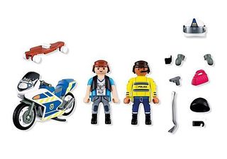 PLAYMOBIL - Motorcycle Chase (72079)-thumb-4