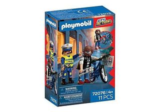 PLAYMOBIL - Bicycle Theft (72076) / Toys