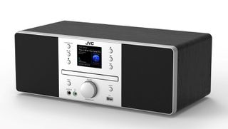 JVC RD-E874B Tower Bluetooth 20 W Black, Silver-thumb-1
