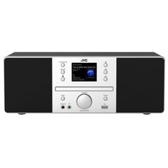 JVC RD-E874B Tower Bluetooth 20 W Black, Silver