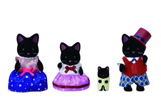 Sylvanian Families - Midnight Cat Family (5530) / Toys