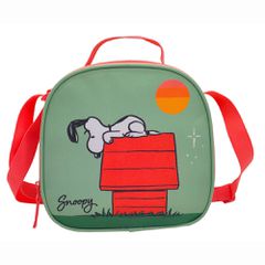 Panuts Snoopy Trolley set + pencil case + lunch bag-thumb-3