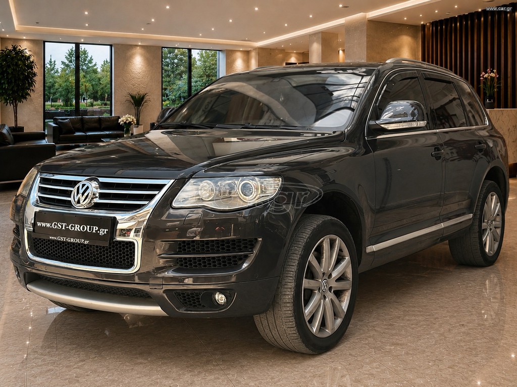 Volkswagen Touareg 2008 Ελληνικό ,πλήρες αρχείο ,αερανάρτηση,full options,dynaudio
