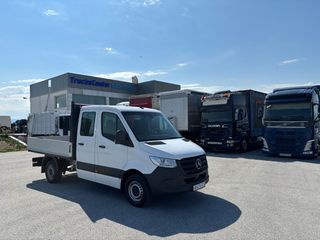 Mercedes-Benz Sprinter 2021 314 CDI - ΔΙΠΛΗ ΚΑΜΠΙΝΑ - 7 ΘΕΣΕΙΣ - ΚΑΡΟΤΣΑ 2,7m