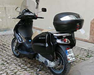 Piaggio Beverly 300i 2009 Tourer, Ελληνικό,3 βαλίτσες-thumb-5