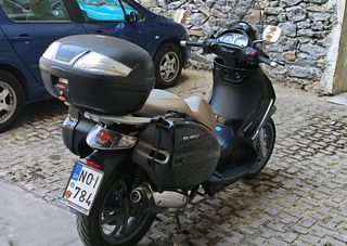Piaggio Beverly 300i 2009 Tourer, Ελληνικό,3 βαλίτσες-thumb-6