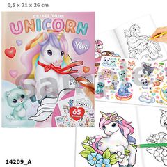 Ylvi - Create Your Unicorn Colouring Book (0414209) / Toys