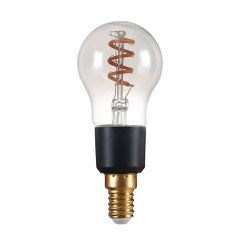 Eglo - E14 P45 Spiral Smart Bulb – Smoke Glass, Warm White, Zigbee & Bluetooth / Electronics
