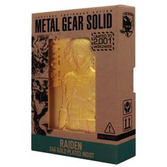 METAL GEAR SOLID 2 - Raiden - Limited Edition Ingot-thumb-3