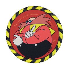 SONIC - Dr. Eggman - XL Desktop Mat + 1 Coaster-thumb-2