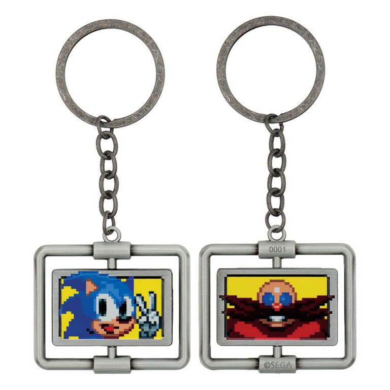 SONIC - Spinning - Limited Edition Keyring