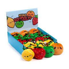 KAWAII - Fruits - Plush Keychain 'Mini Squidglys'
