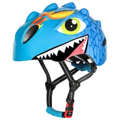 Wozinsky Children's Bicycle Helmet, Dragon Pattern, Lightweight, S - Blue-thumb-4