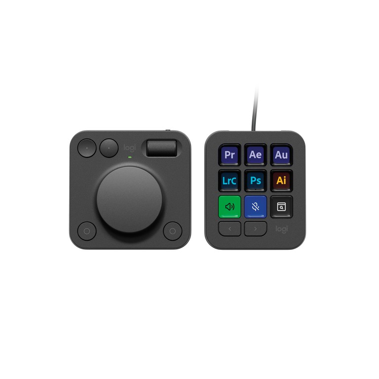 Logitech - MX Creative Console - Graphite / Computers