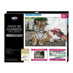 Zieler - Paint By Numbers - Tiger (609299433) / Toys