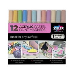 Zieler - Paint Markers Pastel Fine (609299513) / Toys